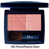 Diorblush Blush Poudre Couleur & Lumiere/Glowing Color Powder Blush - Róż na policzki Pêche / Peechy Keen / 553 