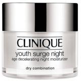 Clinique Youth Surge Night Age Decelarating Night Moisturizer dry/combination - Krem dla skóry suchej, mieszanej na noc 30ml