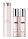 Chanel Chance Eau Tendre Eau Toilette Twist and Spray - Woda toaletowa z etui 3x20ml
